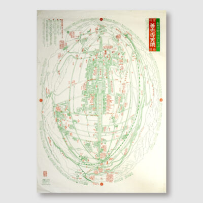 信州善光寺界隈の絵図